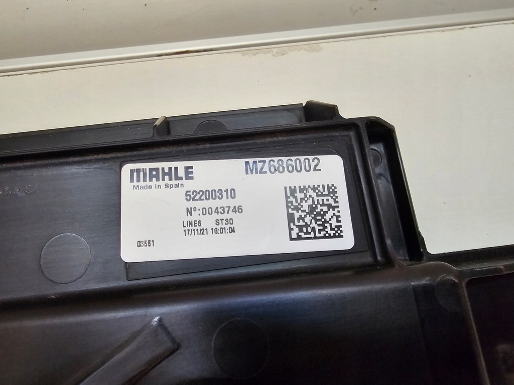 фото №9, Вентилятор вентилятор fiat 500e 500 e электрик 52200310