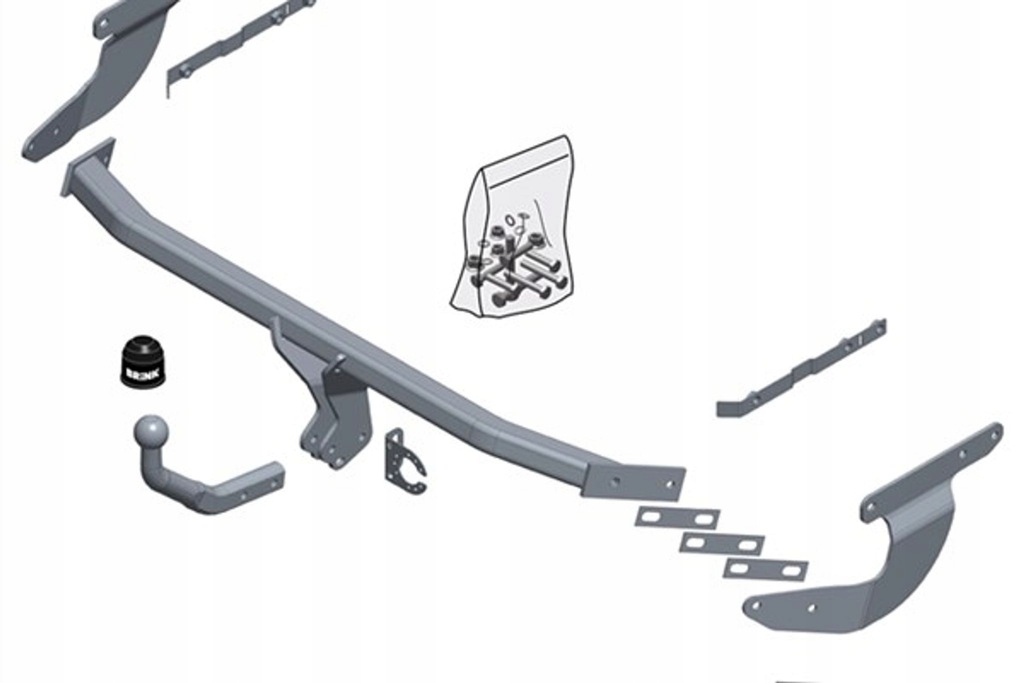 фото №1, Hak буксировочный renault grand scénic iv