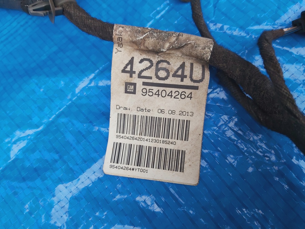 фото №7, Opel-części mokka джгут двері права задня 95404264