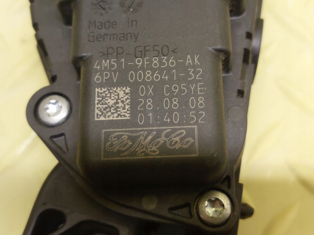 фото №6, Mazda 5 2.3 потенціометр педаль газу 4m519f836ak