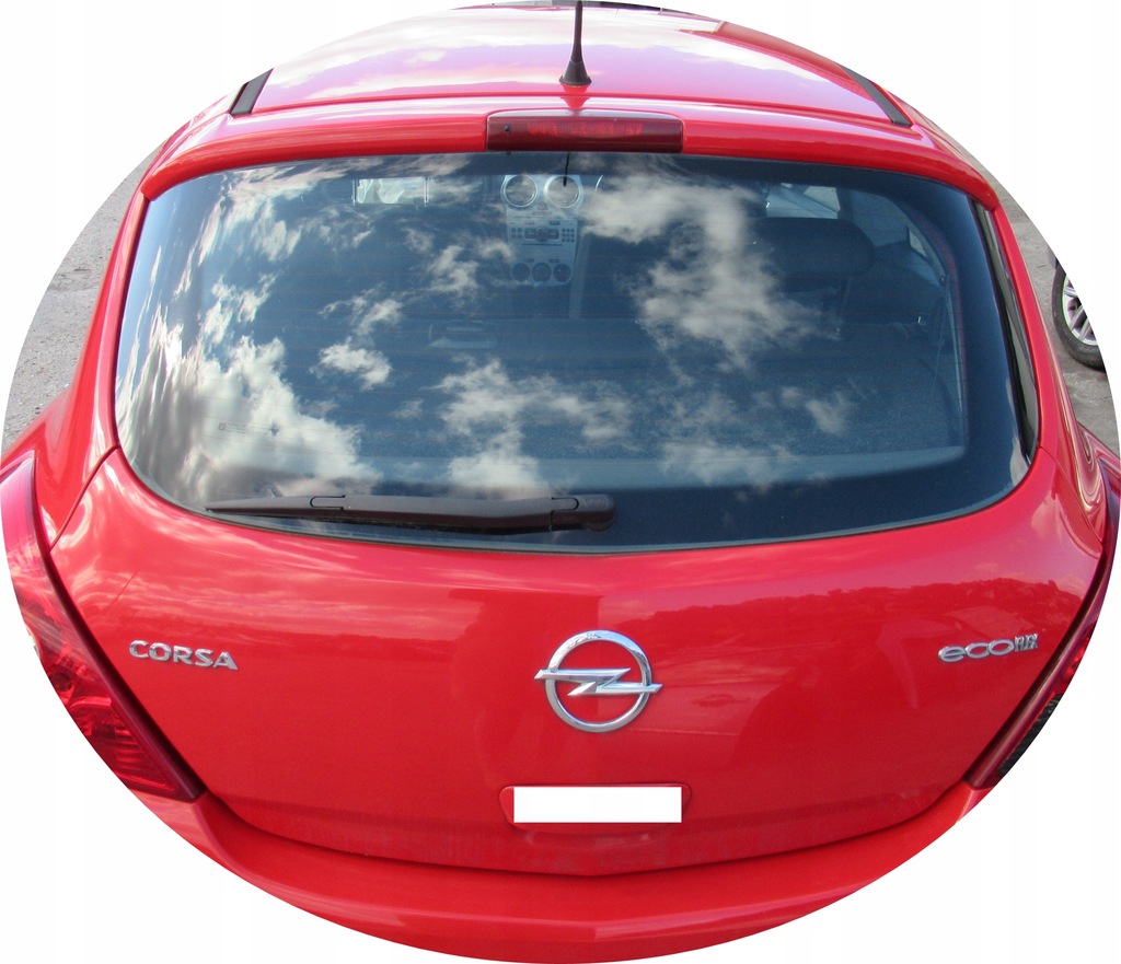 фото №1, Opel corsa d кришка багажника задня задня багажника 3d