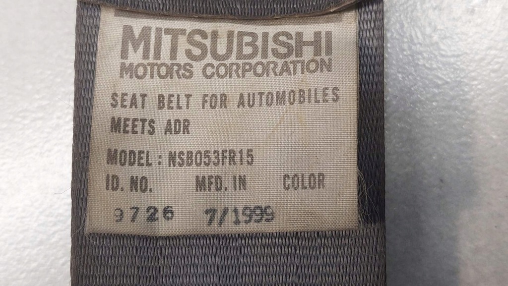 фото №6, Pas безопасности правый задняя space wagon iii