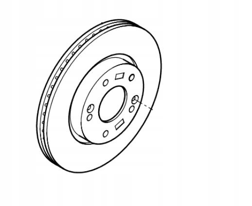 фото №1, Оригинальная диск тормозная перед hyundai tucson