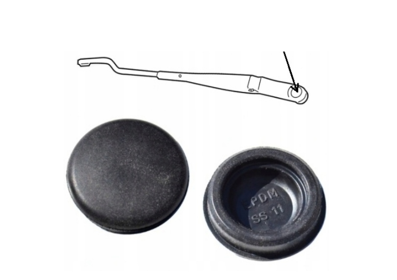 фото №1, Заглушка важеля двірники i30 07- i20 08-