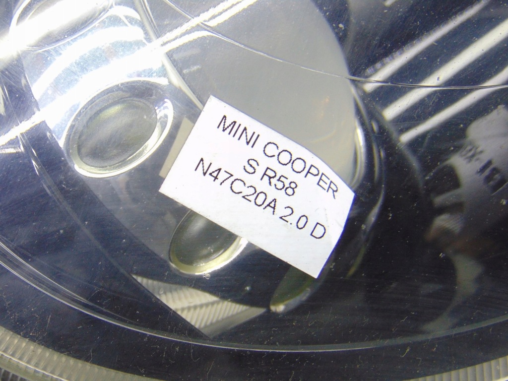 фото №4, Фара лампа правий перед bi-xenon mini cooper s r58 jcw