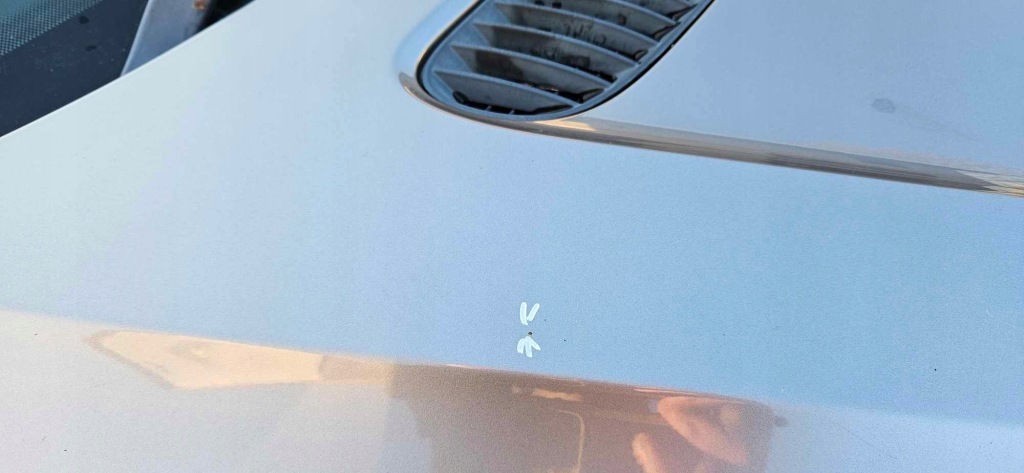 Капот bmw x5 e53 рестайлінг  472/4 sterlinggrau Зі Шроту