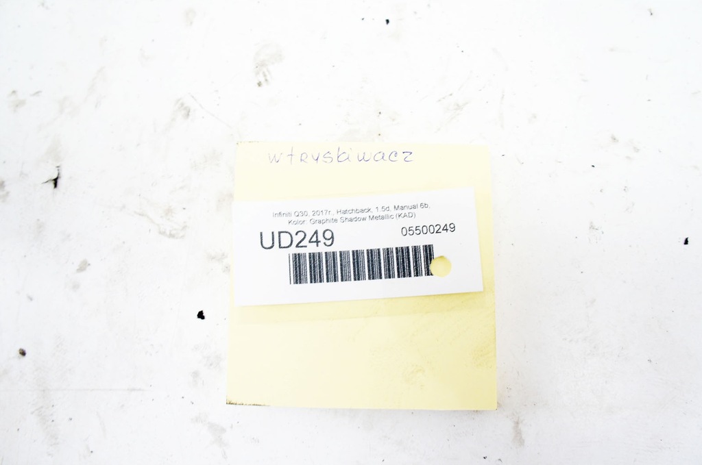 фото №6, Ud249 infiniti q30 1.5d інжектор форсунка пального 166006212r h8201100113