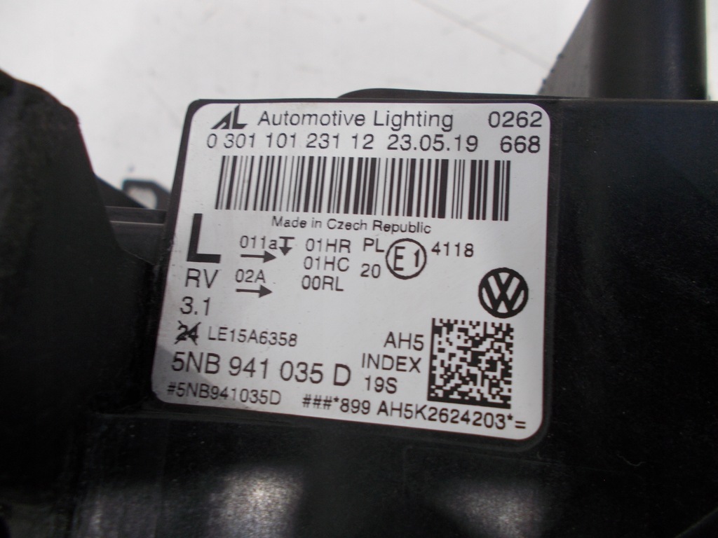 фото №13, Vw tiguan ii 5na 17-21 full led лампа передняя левая org !!!