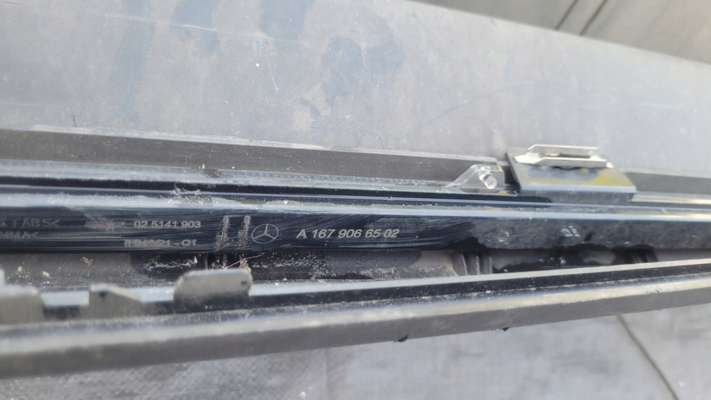 фото №10, Mercedes gls w167 молдинг порог левая led