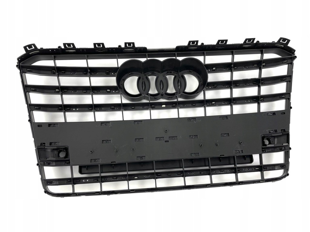 фото №14, Audi a8 s8 d4 lift 2014-2017 решётка радиатора решётка радиатора shadow line