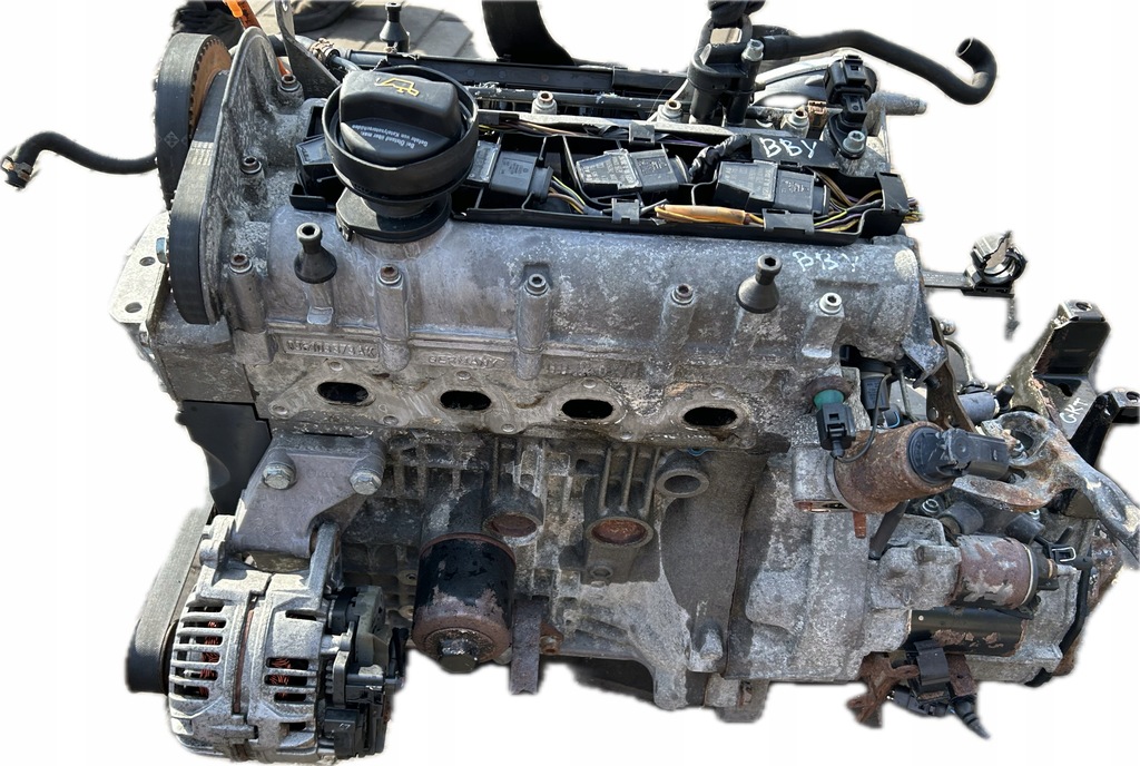 фото №7, Двигун kompletny vw polo iv 9n seat ibiza skoda fabia 1.4 16v bby