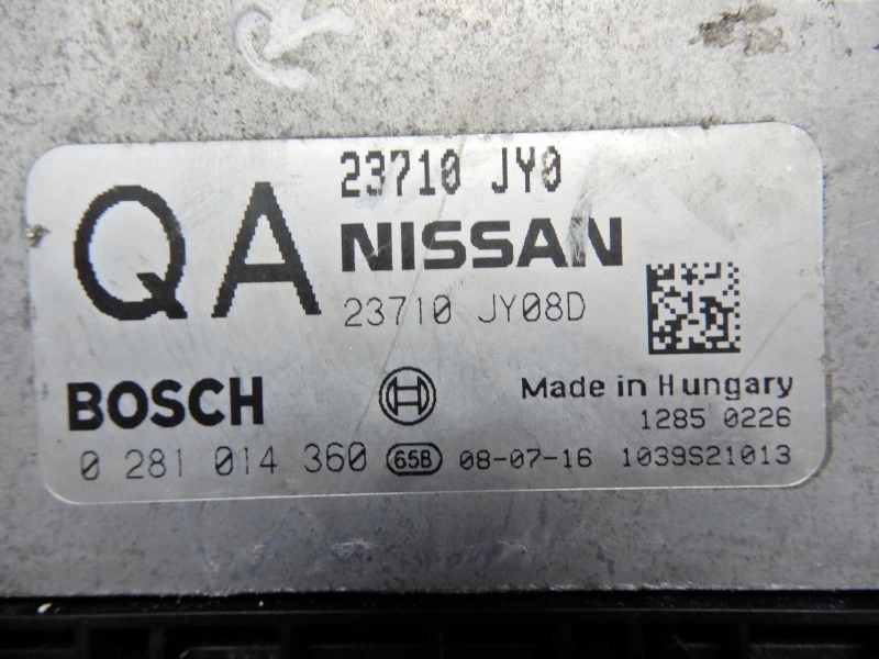 фото №4, Бортовой компьютер двигателя renault koleos 2.0 dci 150km