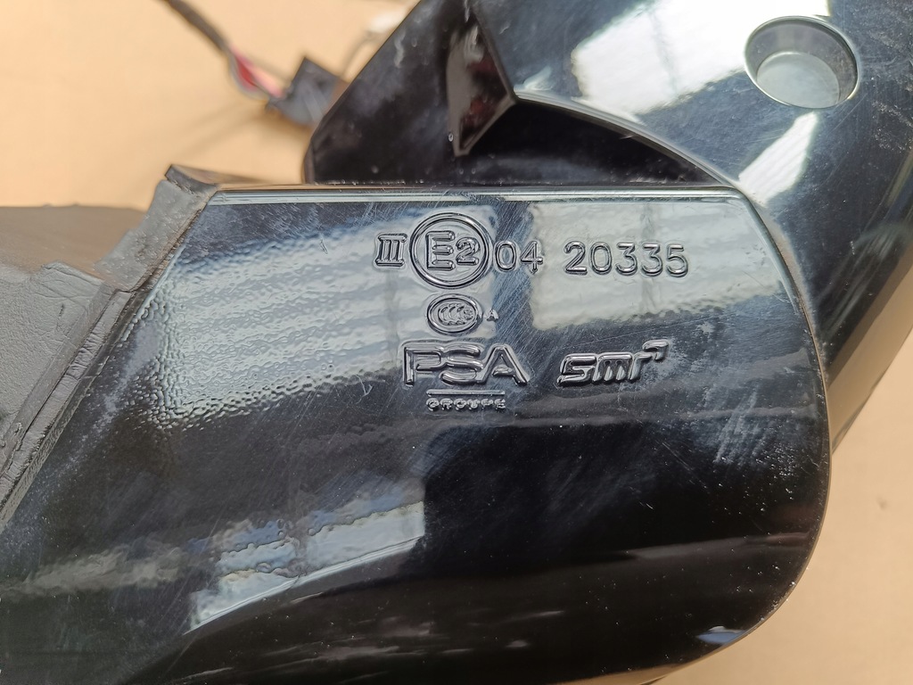 фото №15, Opel astra l vi - зеркало правое 16 pin чёрные plus камера gs gse