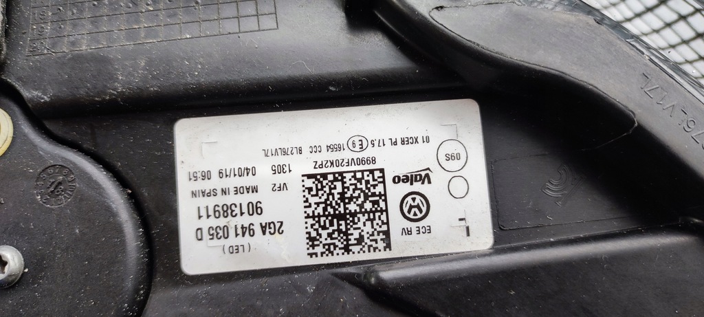 фото №7, Лампа перед vw t-roc 2ga