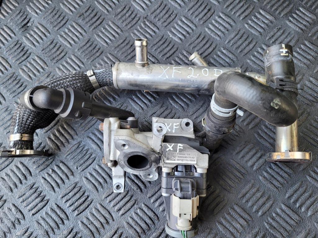 фото №1, Клапан трубка egr g4d3-9d475-ad jaguar xe x760 fx x260 2.0 d