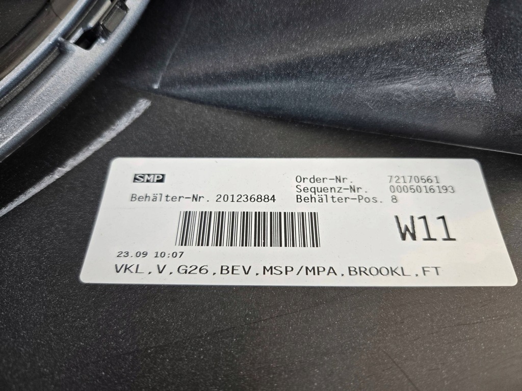 фото №15, Bmw i4 g26 перед бампер передній m набір c4p