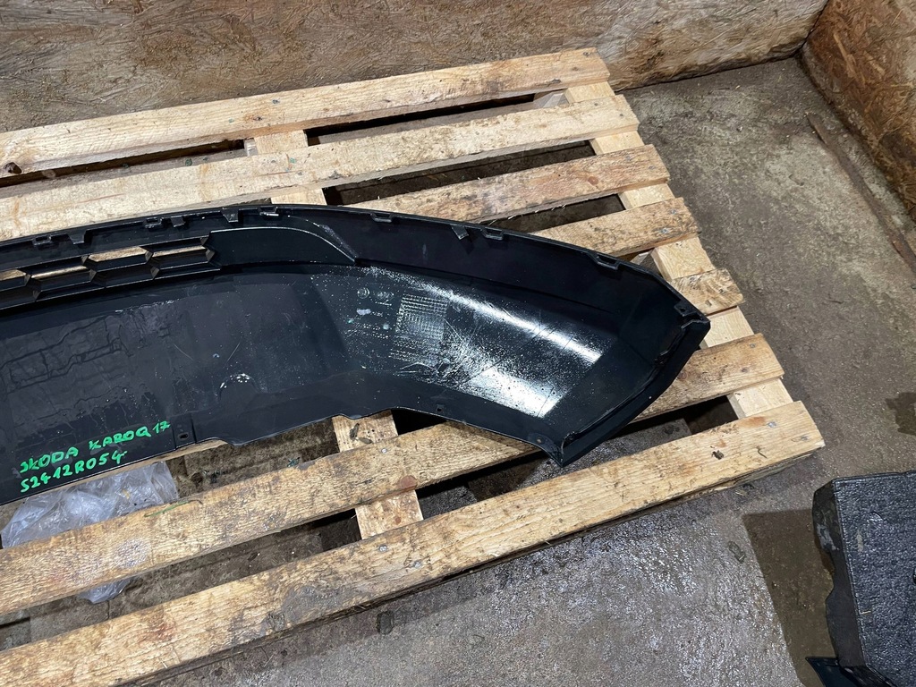 фото №7, Skoda karoq 57a 17-21 спойлер накладка бампера перед передняя
