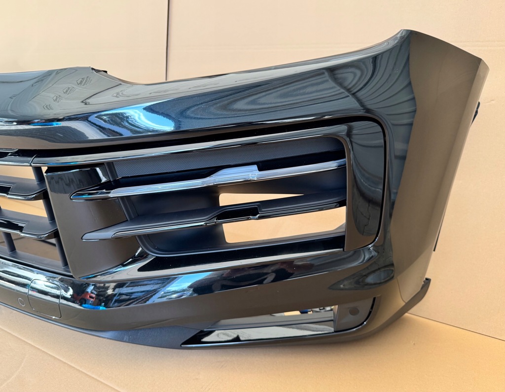 фото №11, Porsche cayenne 9y0 бампер перед idealny 9y0807221e