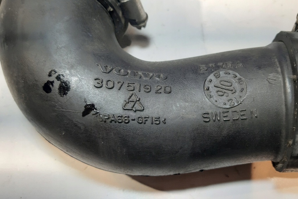 фото №3, Левый шланг интеркулер volvo s40 ii ms 30751920 1.8l бензиновый 92kw