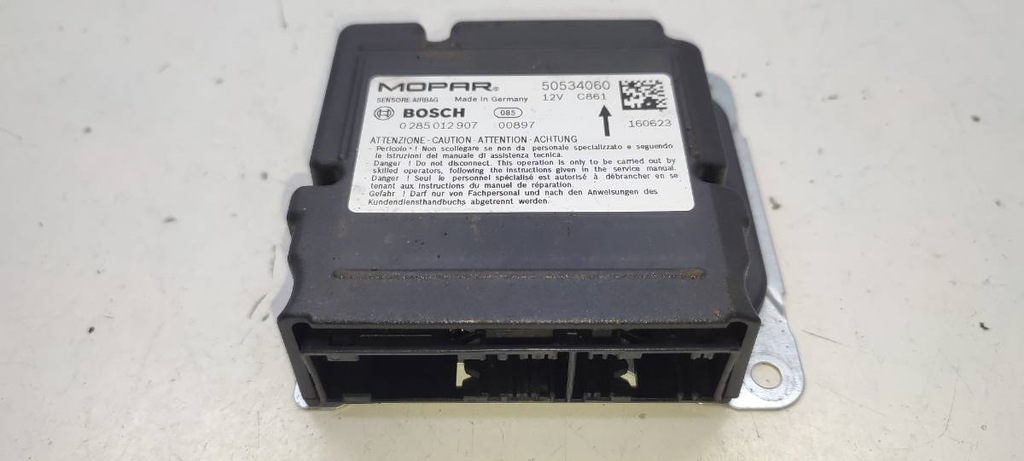 фото №1, Модуль датчик подушок подушка безпеки 0285012907 alfa romeo giulia 2.2 d