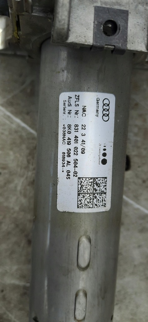 фото №7, Колонка кермова anglik audi a5 8t 8k0419506al