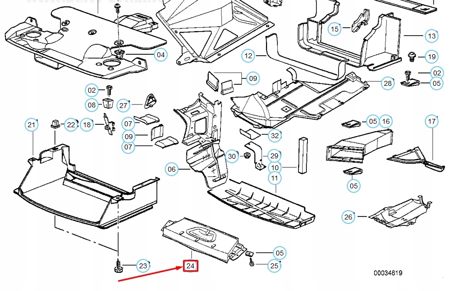 фото №9, Bmw 3 cabrio e36 радіатор оливи канал повітря 51712253303 2253303