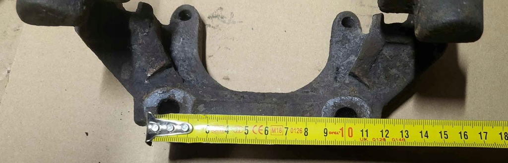 фото №5, 4283/14 скоба суппорт тормоза передние audi 100 c4 audi a6 c4 цельные тормозные диски