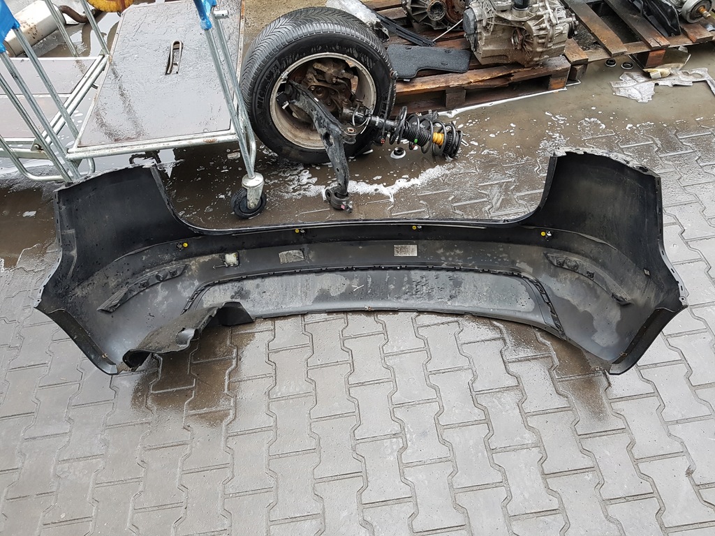 фото №8, Vw sharan 7n 10-15r бампер задняя lc9x