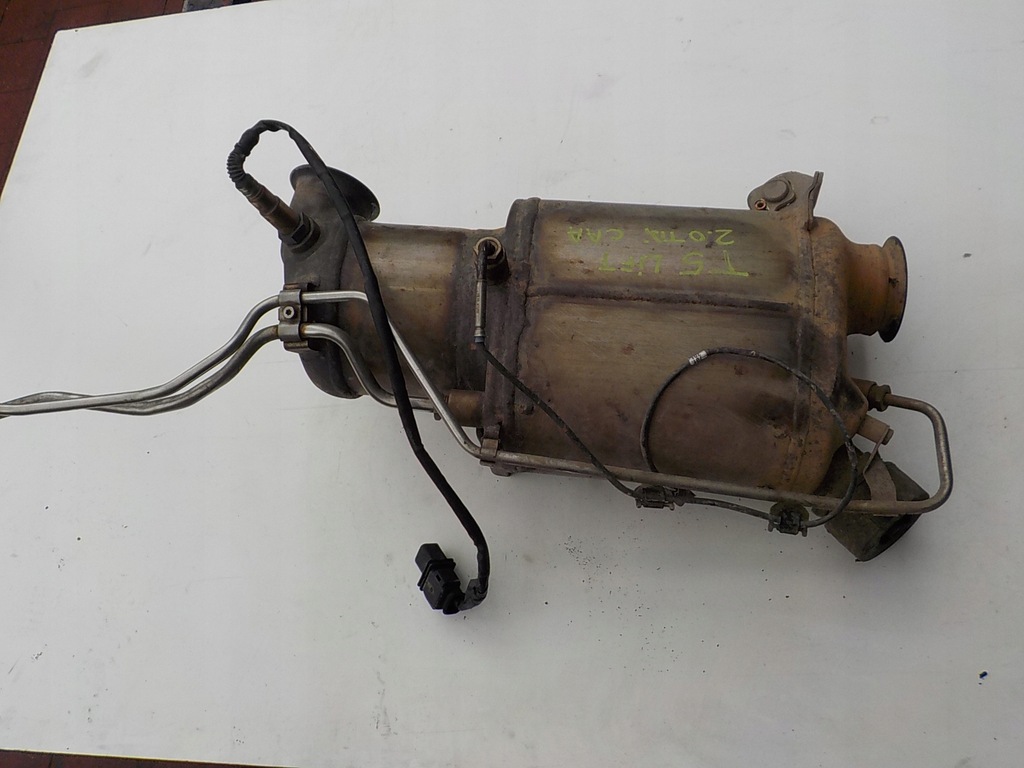 фото №1, Vw t5 lift 2.0 tdi caac катализатор фильтр dpf 7e0131703f