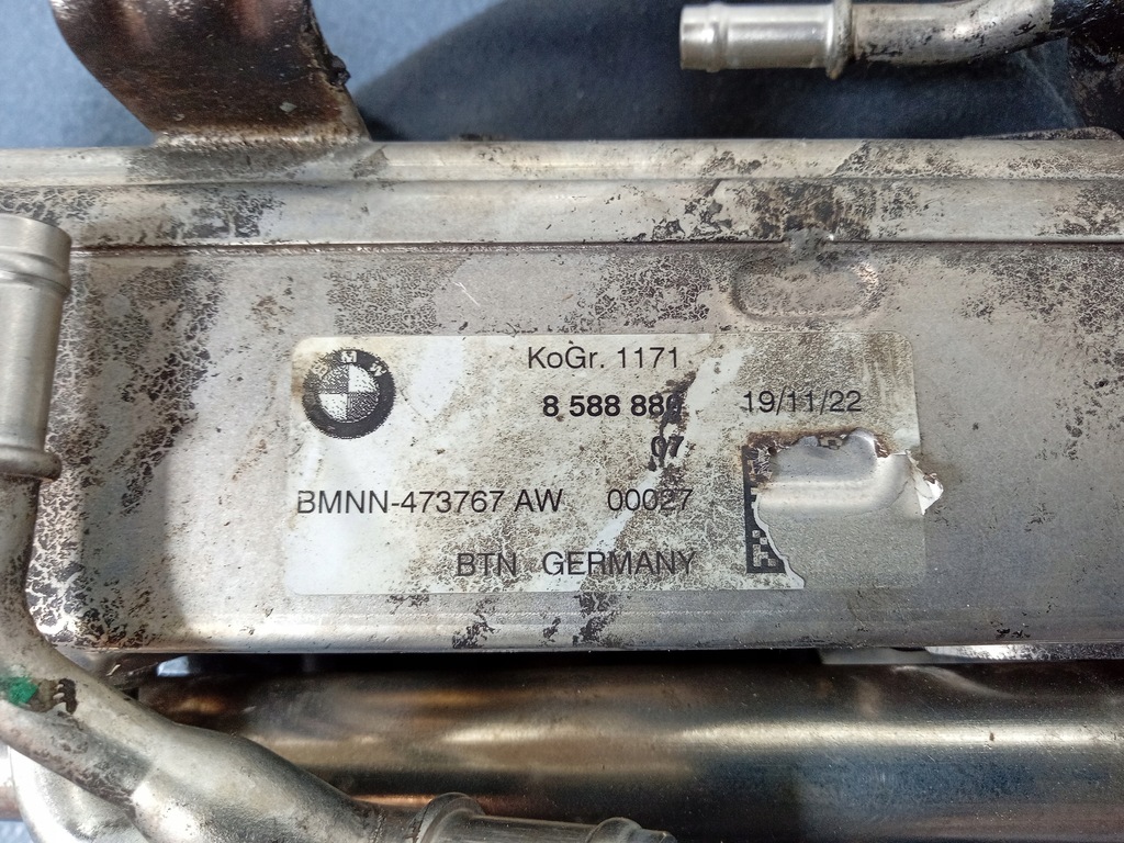 фото №6, Bmw x5 g05 25d 2.0d радиатор выхлопных газов egr 8588880