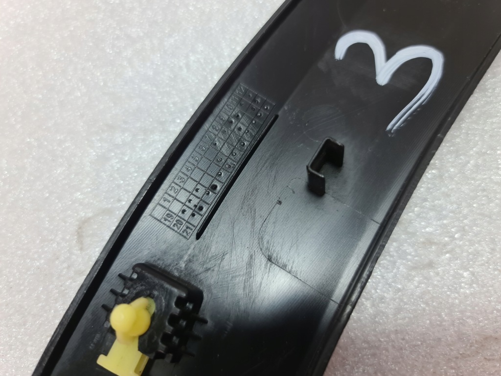 фото №12, Nissan qashqai iii j12 молдинг накладка крыла левый задняя задняя 938296ua0a