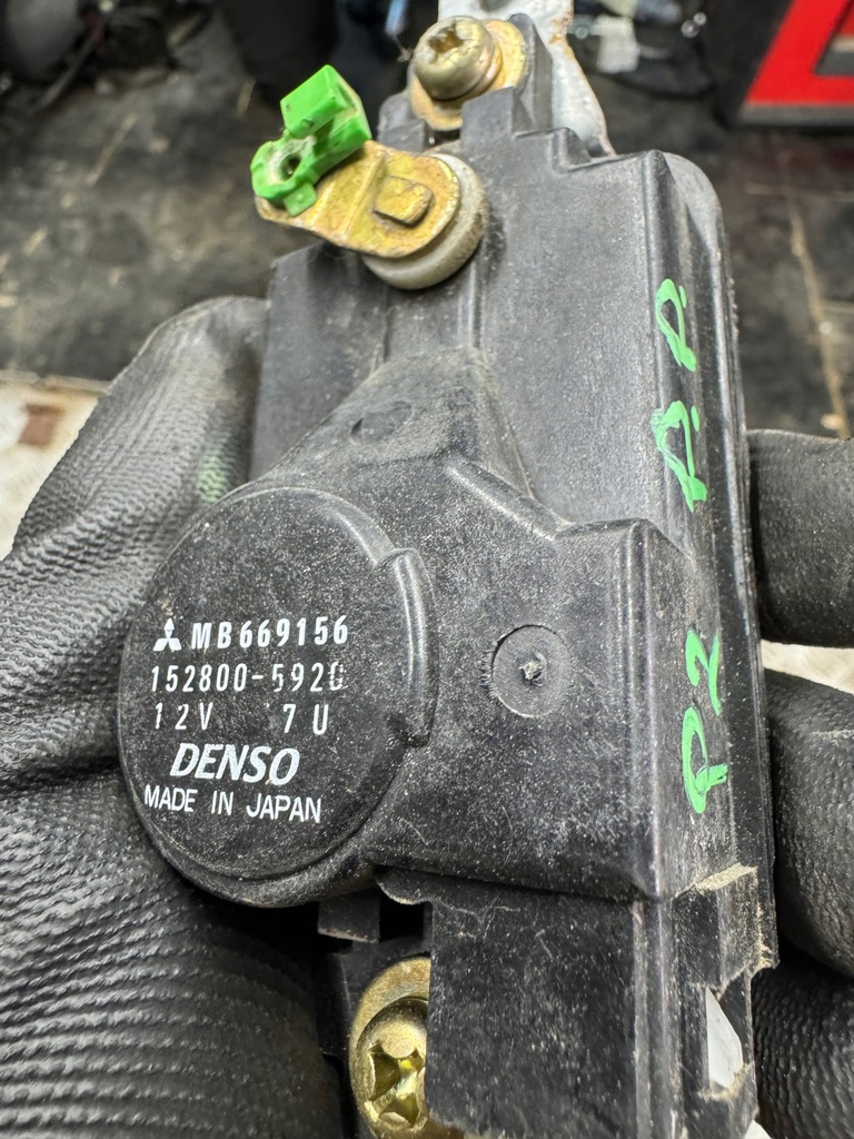 фото №11, Привод замка центрального mitsubishi pajero ii оригинал mb669156