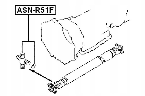 фото №3, Хрестовина вала привідного nissan pathfinder r51m 2005.01-2014.11 el