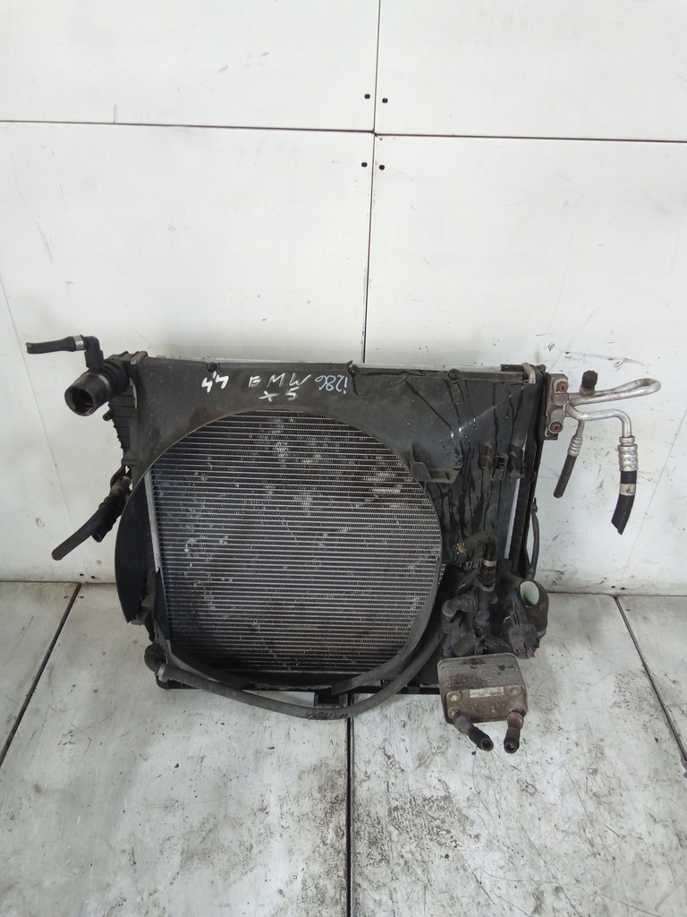 фото №5, I286 комплект радіатор bmw x5 e53 4.4b m62b44