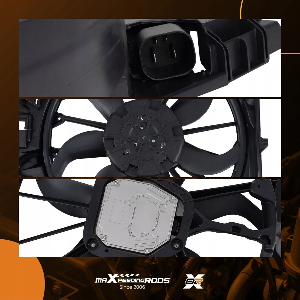 Вентилятор радіатора 4 pin для bmw 335xi/135i/z4 2007-2016 620981 Недорого