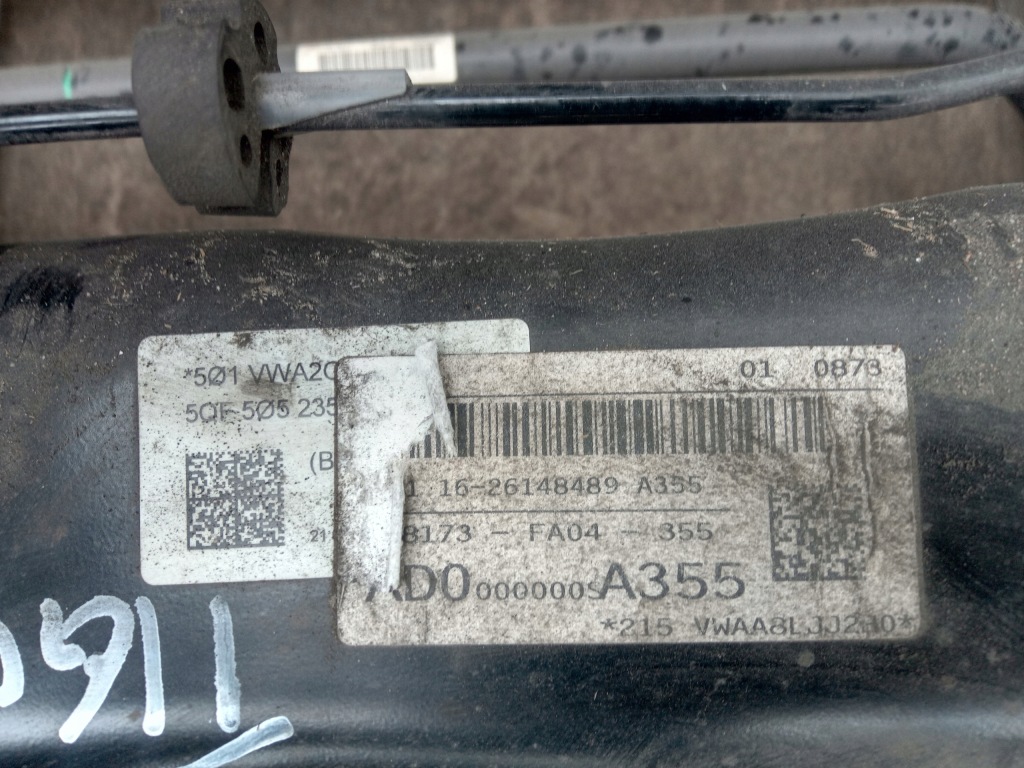 фото №5, Vw tiguan ii подрамник подвеска поворотный кулак задняя