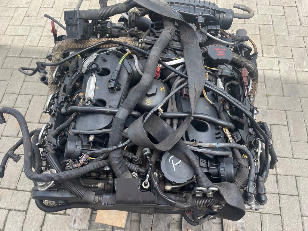 фото №6, Двигатель jaguar xf xj range rover 2.7 tdv6 kompletny