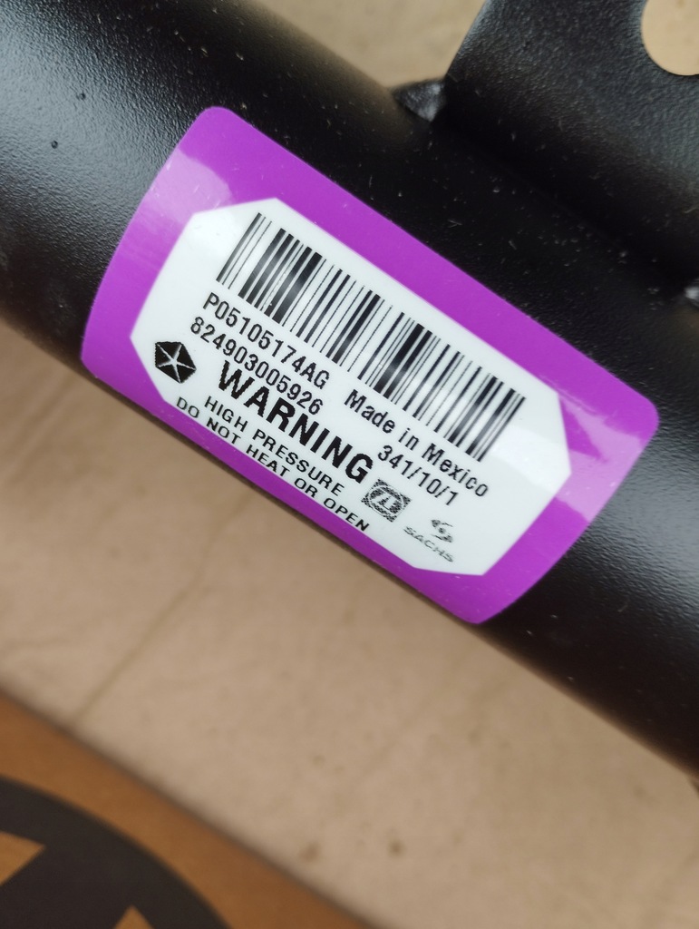 фото №2, Амортизатор pp jeep compass patriot новый org