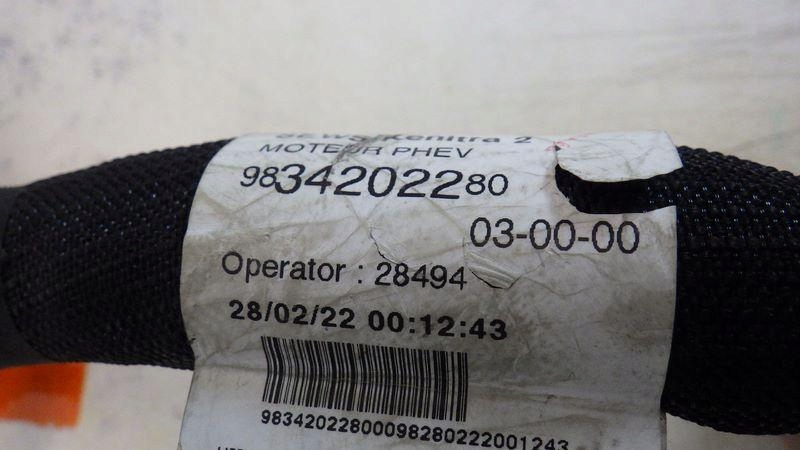 фото №8, Жгут электропроводка двигателя c5 aircross i 1.6 puretech гибрид 9834202280