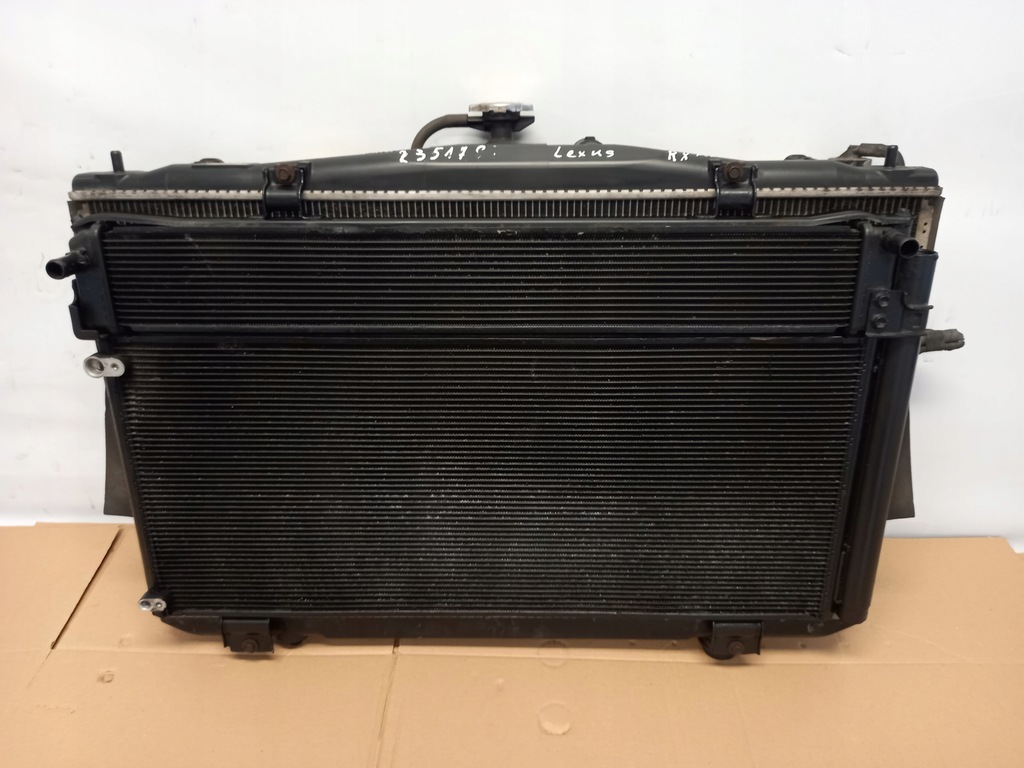 фото №7, Комплект радіатор балка бампера lexus rx 450h f-sport 2013-2015