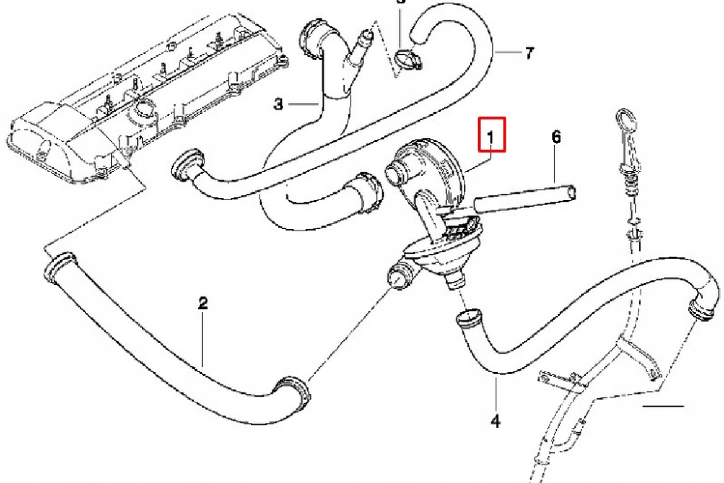Купити Bmw 3 e46 новий оригінальний клапан регулювання тиску 11617501566 2002