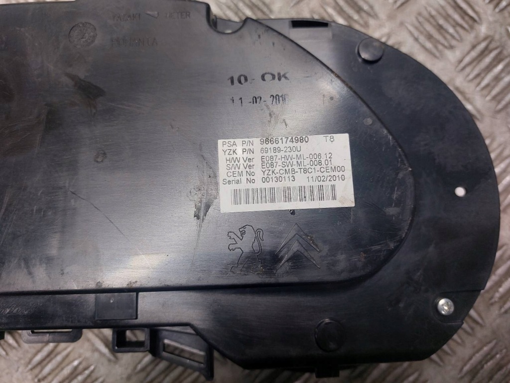 фото №14, Набір стартовий peugeot 5008 i 1.6 hdi 9666986680 9667044980