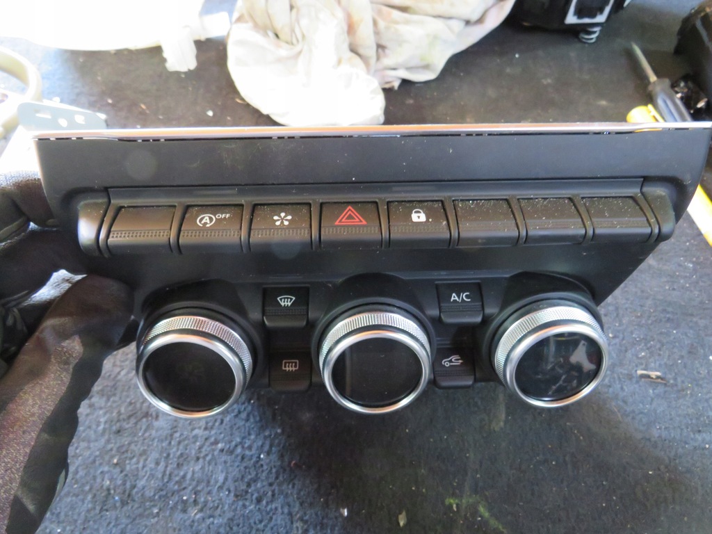 фото №1, Панель обдув кондиционера renault captur ii 2