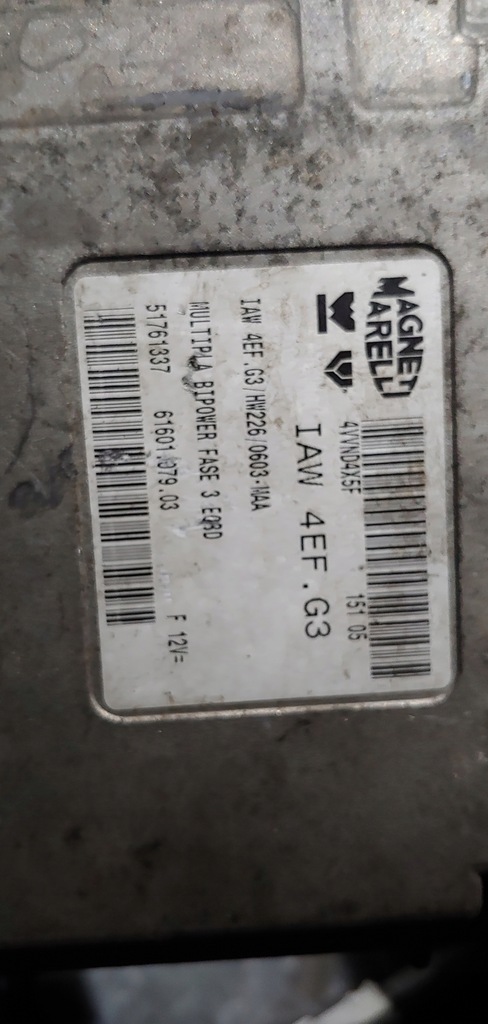 фото №6, Бортовой компьютер multipla 1.6 iaw4ef.g3 51761337