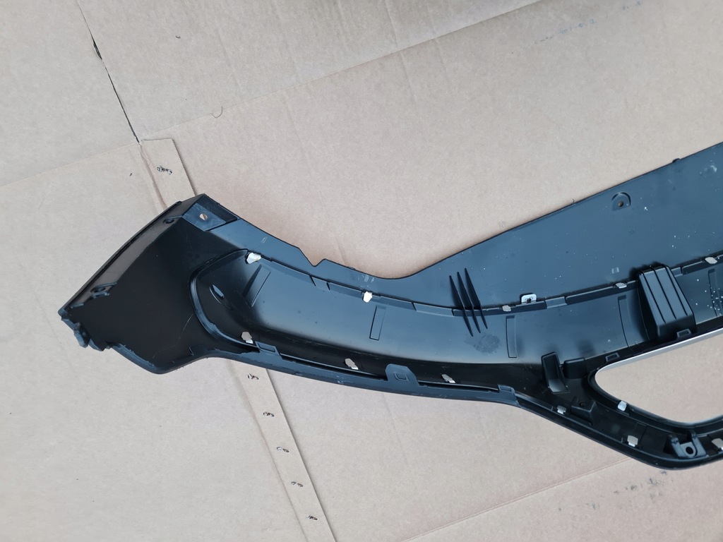 фото №10, Volvo xc40 18- спойлер накладка бампер перед