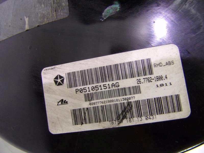 фото №2, Насос усилитель тормозов тормозные jeep compass 2.2 crd 11r