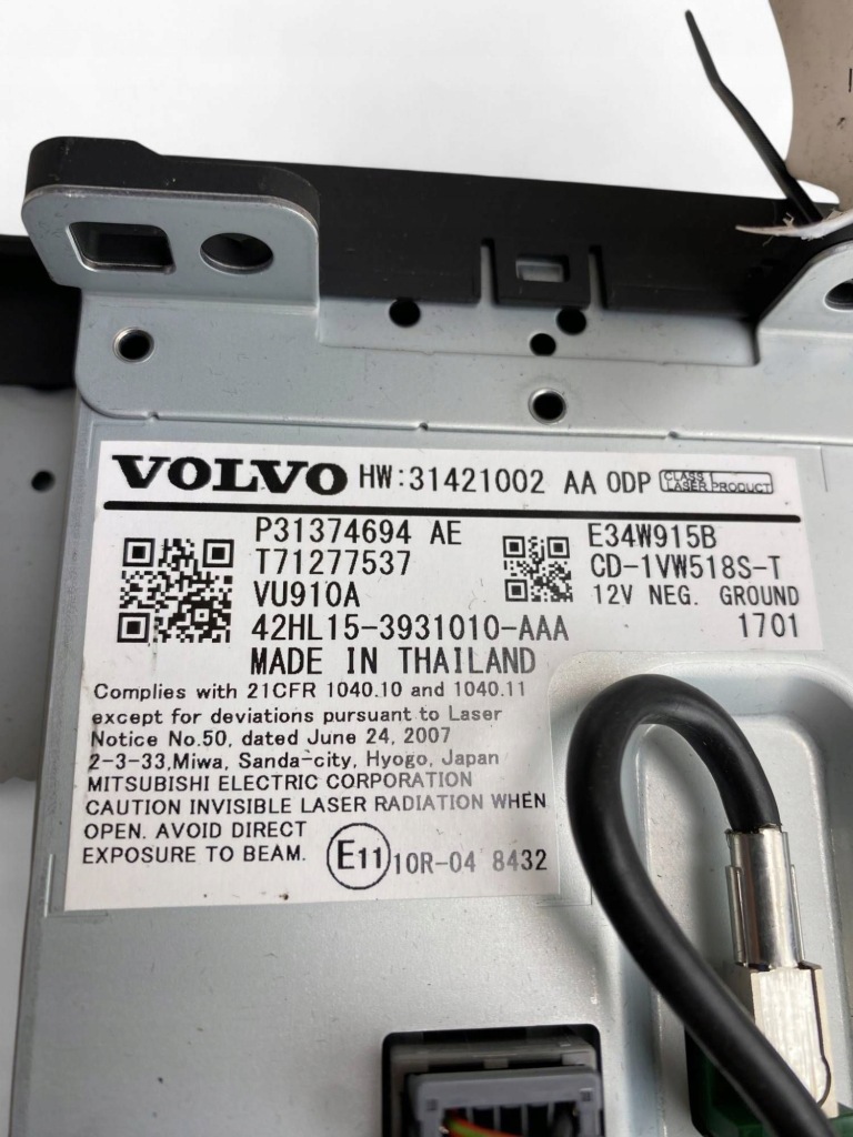 фото №8, Volvo xc90 2018 чейнджер дисків cd/dvd 31374694