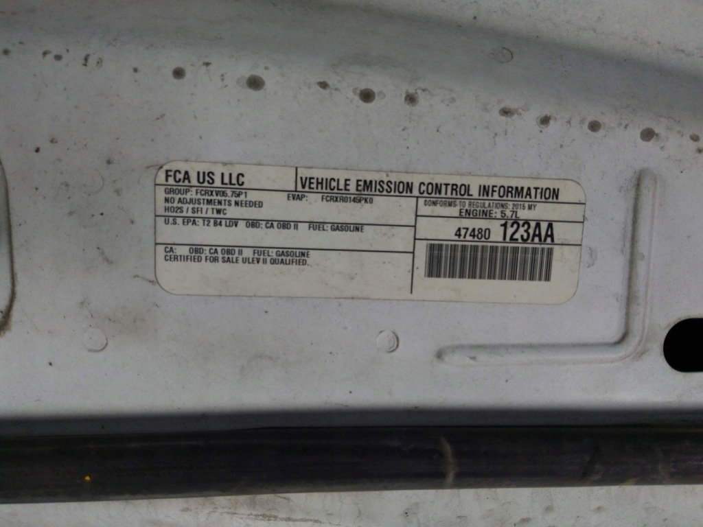 фото №8, Dodge charger 2015+ lift капот крышка двигателя