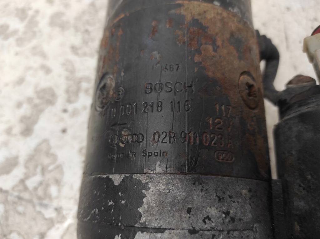 фото №5, Vw transporter t4 90- 2.4d стартер 02b911023a