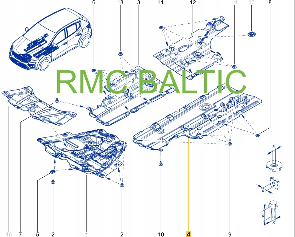 фото №15, Захист підвіска ліва dacia jogger logan iii